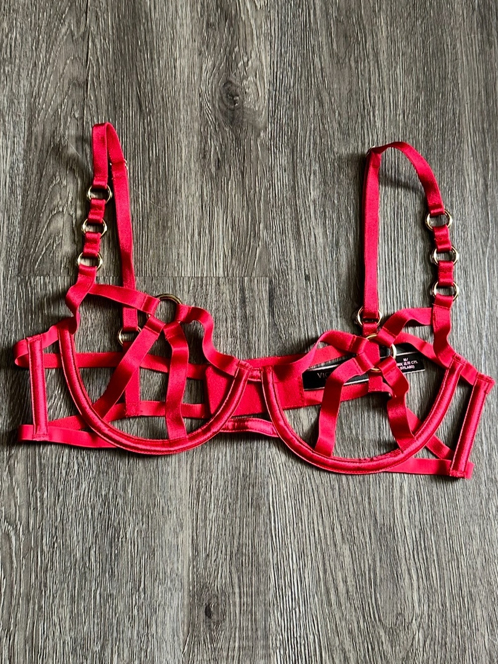 VICTORIA’S SECRET Sexy Unlined Open Cup Balconette Bra - Picture 2 of 7